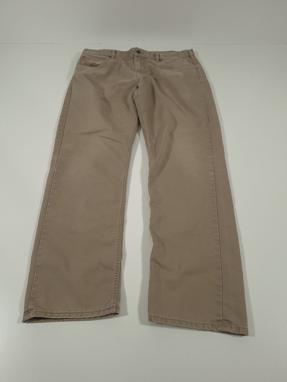 Patagonia Performance Twill Jeans 36x30 Tan Straight Leg Iron Clad